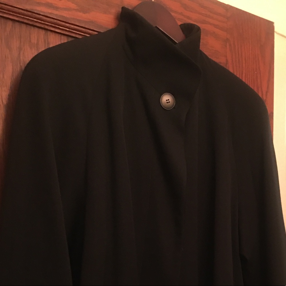 black swing coat